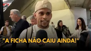 EXCLUSIVO! MA&Iacute;LTON DESEMBARCA E DESTACA FELICIDADE DE CHEGAR AO S&Atilde;O PAULO