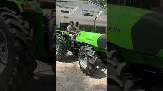 😍 Test drive #tractorpulling #deutz_fahr