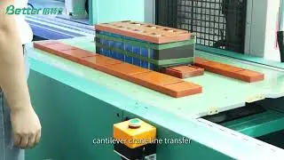 Automatic Assembly Line for Prismatic Cells Battery Packs #batteryfactory #batteryassembly