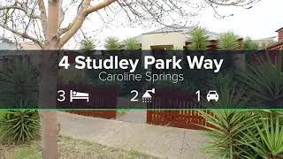 4 Studley Park Way, Caroline Springs - Property Showcase Video - Obrien Real Estate