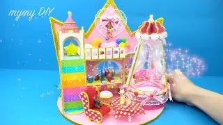 Build Simplest Small House with Purple Living Room , Pink Bedroom, Yellow Kitchen, Blue Bathroom, #7
