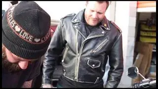 Cleen Rock One - Custom Harley Seat pickup at our shop