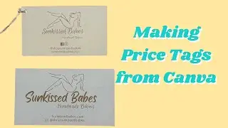 Making Price Tags with Canva