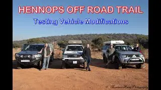 4x4 Fun Day at Hennops Trail - Testing mods to vehicles