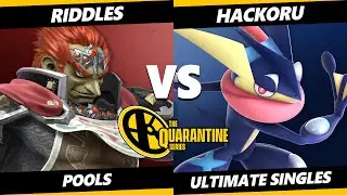 Quarantine Random Major Pools - EMG | Riddles Vs. BDG | Hackoru - SSBU Singles