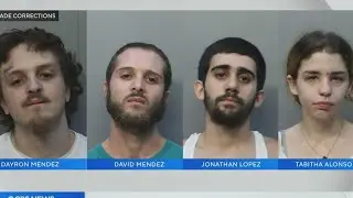4 face charges, accused of countywide rim and tire thefts