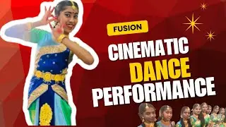 Cinematic Dance Performance | Bollywoodclassical fusion dance I Dance Performance #dance #dancecover