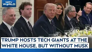 Explained: With Musk Missing, Donald Trump Hosts Tech Giants At The White House