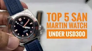 2022 AliExpress 11-11 Sales Special: Top 5 San Martin Watches Under USD300 + 1 watch I might buy