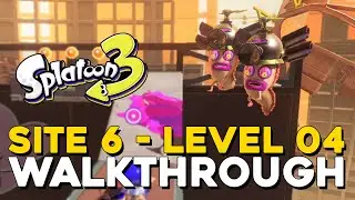 Splatoon 3 Conserve Ink-Splat Sustainably Walkthrough (Site 6 - Level 04)