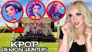 Lyssy Noel-DRONE CATCHES KPOP DEMON HUNTERS DANCING ON STAGE IN REAL LIFE&hellip; (*SCARY!*) *Reuploaded*