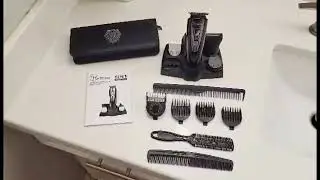 Hatteker Mens Beard Trimmer Grooming kit Hair Trimmer Mustache Trimmer Body Groomer Review