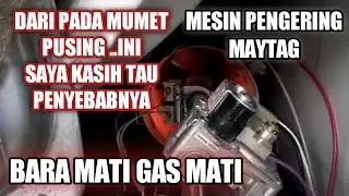 MESIN PENGERING BAJU MAYTAG TIDAK BISA PANAS GANTI  ALAT INI LANGSUNG BISA JALAN LAGI PANASNYA!!!!