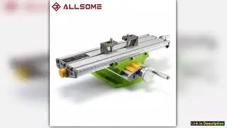 ALLSOME BG6330 Compound Table Working Cross Slide Table Worktable for Milling Drilling Bench Multif