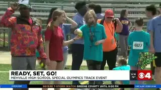 Mehlville High School hosts special olympics track event