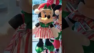 Disney Mickey & Minnie Christmas Plush Toys at Disney Store Outlet
