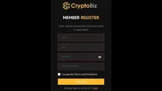 How to Register and Get Verify KYC in CryptoBiz Exchange