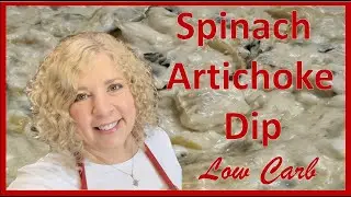 SPINACH ARTICHOKE DIP /LOW CARB #spinachartichokedip #dip #spinach  #cottagecheese #protein #cheesy