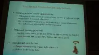 SURE Clemson 2013: Graduate Studies by Dr. Noneaker Part 1