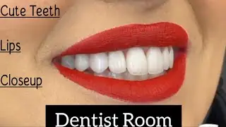 Cute Teeth Lips Closeup Actress