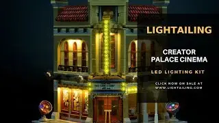 LEGO Creator Palace Cinema 10232 LED Light Kit -Lightailing