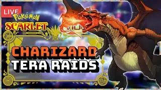 CHARIZARD Tera Raids 🔴 LIVE  - Pokemon Scarlet & Pokemon Violet | EVENT