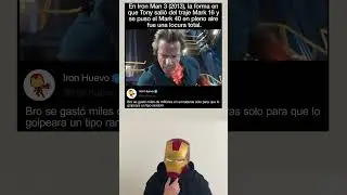 En Iron Man 3 (2013), Tony se desliz&oacute; fuera del Mark 16