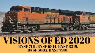 BNSF Intermodal Train Action Railfanning California