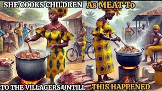 SHE cooks CHILDREN as MEAT to THE villagers UNTILL this HAPPENED #africanfolktales #tales #movie