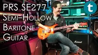 PRS SE277 Semi-Hollow Baritone Guitar Demo