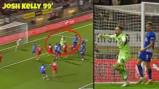 Leyton Orient Goalkeeper Josh Keeley Last Minute Goal against Oldham Athletic 🤯