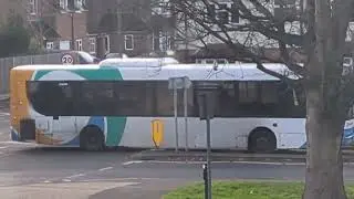 Here is the New livery Stagecoach bus 27616 on the number 35 in Guildford Wednesday 26 November 2025