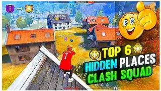 TOP 6 CS RANK hidden places in PURGATORY MAP || cs rank TIPS and TRICKS hidden places