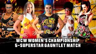 WWE 2K25 | AI Sim | WCW Women&rsquo;s World Championship | Gauntlet Match 