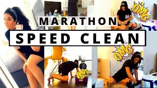 MARATHON SPEED CLEAN MOTIVATION DURING SELF ISOLATION -SPEED CLEANING | CLEAN WITH ME 2020