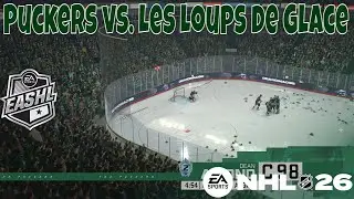 The Puckers vs. Les Loups de Glace - NHL 26 3v3 EASHL Season Play (S1) 10-26-25 (4K HDR)