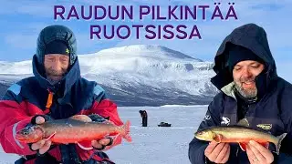 Uudella rautuj&auml;rvell&auml; - Raudun pilkint&auml;&auml; Ruotsissa - Kalastus - Rautu - R&ouml;ding -Arctic Char