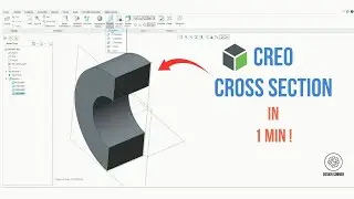 How to Create Cross Section Views in Creo Parametric 3D Models &mdash; Fast & Easy!