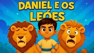Daniel e os Leões 🦁 Música Cristã Infantil da Bíblia | Promessinhas