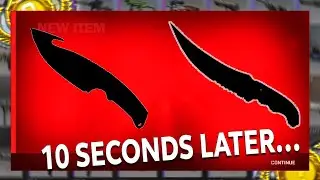 Bro unboxed 2 Knives BACK TO BACK...