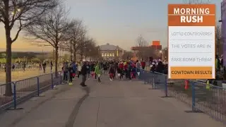 Runners hit the pavement for the Cowtown Marathon in Fort Worth