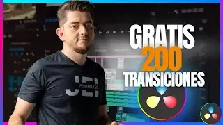 🆓 200 FREE EPIC TRANSITIONS 🤯 for DaVinci Resolve 20 | Particles PRO 2026