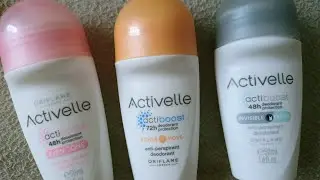 Роликові дезодоранти-антиперспіранти Activelle