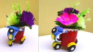 Waste Material Craft / Diy Scooter From Old Cup / Reuse idea 💡| Best out of waste