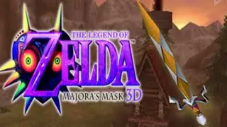 Legend of Zelda:  Majora's Mask 3D Gilded Sword