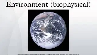 Environment (biophysical)