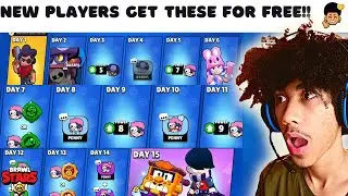 Playing Brawl Stars for 15 Days! (new player rewards)