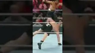 Seth rollins curb stomp to Brock lesnar 👊#shorts #wwe #wweshorts