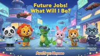 Jobs of Tomorrow! Future Careers Rhyme Future Jobs Song for Kids #educationalrhymes  #avatryurhymes
