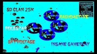 ☢ RadioActive ☢ Agar.io ☢ ら&ETH; Clan ☢  Teamplay ☢ TrickSplit And ConnonSplit ☢ 25.500 High Score ☢